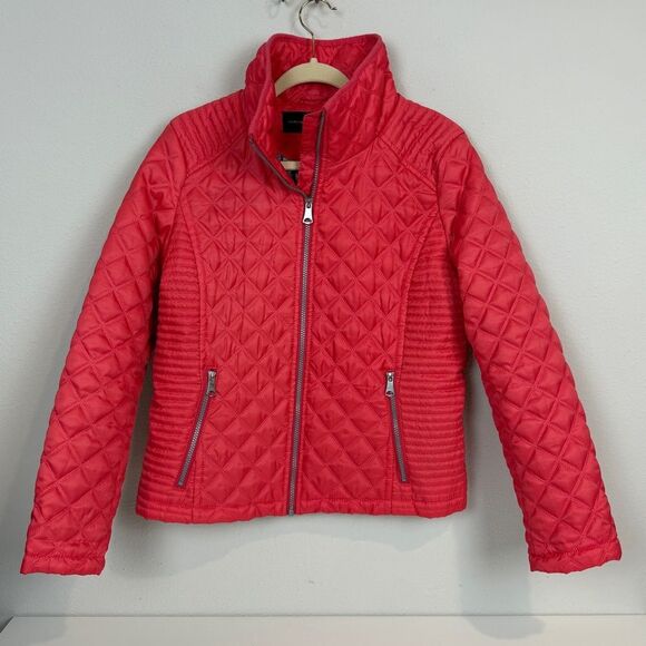Marc New York Andrew Marc Pink Quilted Puffer Jacket M - Picture 1 of 9